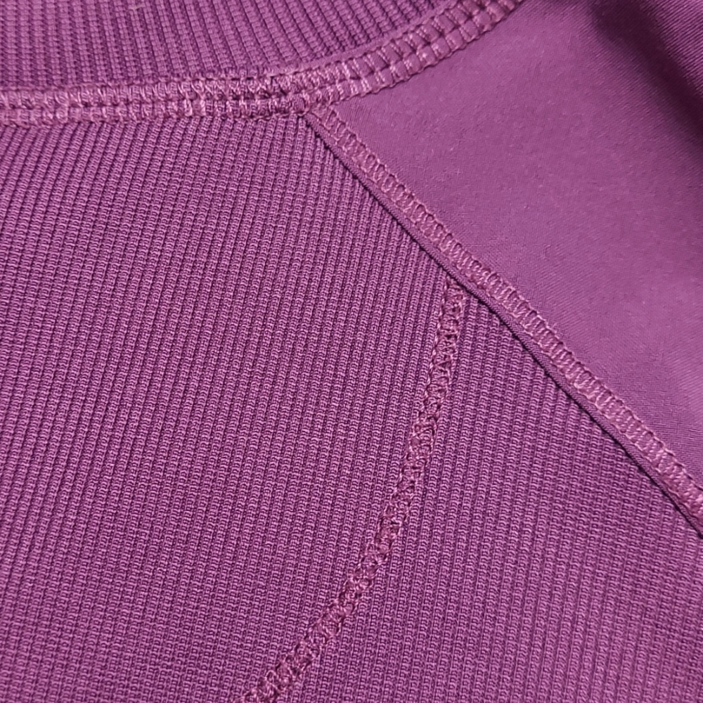 * Cherokee Infinity Soft Stretchy Wine, Zip-Up Jacket 2 Pockets Size 3X Like New - Picture 10 of 12